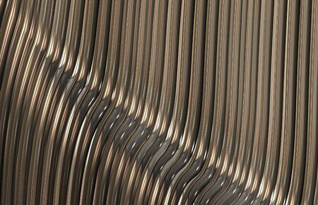Abstract futuristic metal steelの写真素材