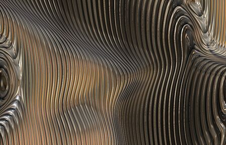 Futuristic abstract metal steelの写真素材