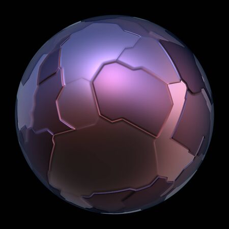 Futuristic 3d globe sphereの写真素材