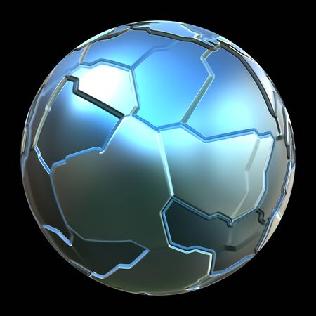 Futuristic 3d globe sphereの写真素材