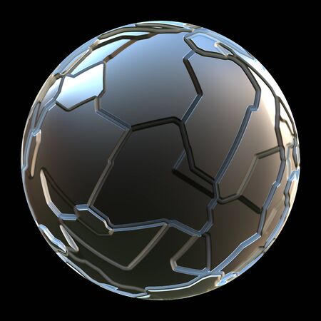 Futuristic 3d globe sphereの写真素材