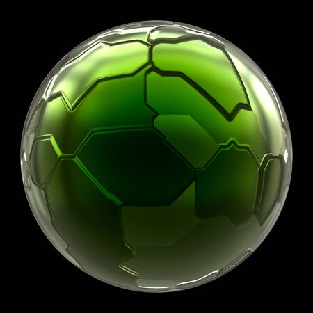 Futuristic 3d globe sphereの写真素材