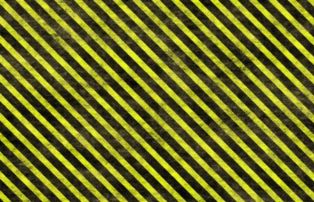 Diagonal warning grunge stripesの写真素材