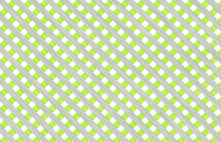 Wooden lattice fenceの写真素材