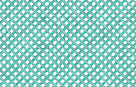 Wooden lattice fenceの写真素材