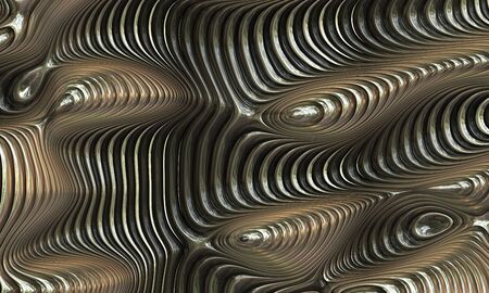 Abstract scifi metal steelの写真素材