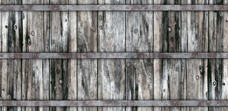 Wooden barrel templateの写真素材