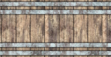 Wooden barrel templateの写真素材