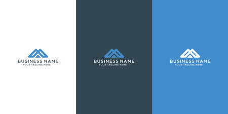 MA logo design, logo design templateのイラスト素材