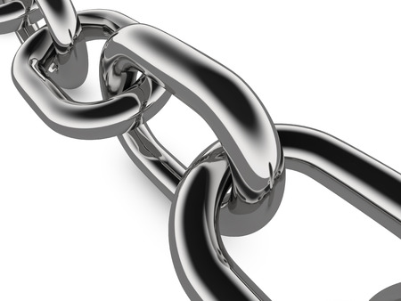 Metal Chain Concept Graphicの写真素材