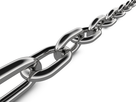 Metal Chain Concept Graphicの写真素材