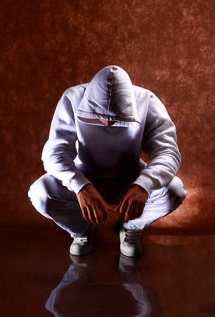  Nightclub dancer relaxedの写真素材