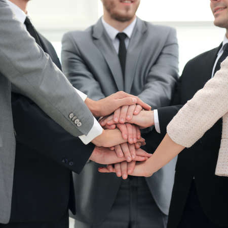 concept team:friendly Manager and business team should put their