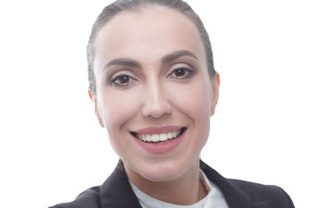 portrait of a friendly female Manager