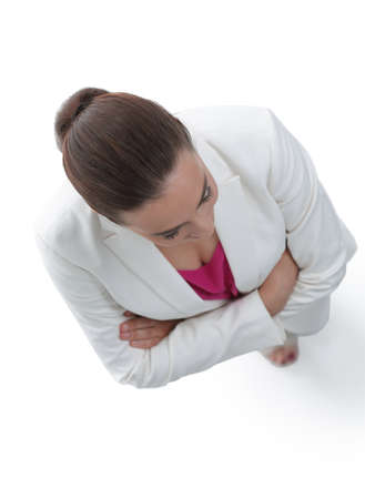 concept of partnership. modern successful womanの写真素材