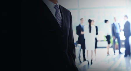 Young attractive business people - the elite business teamの写真素材