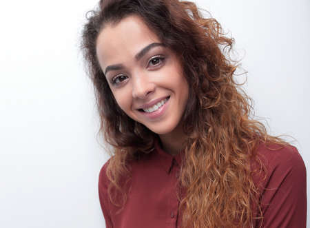 closeup.a successful young woman.