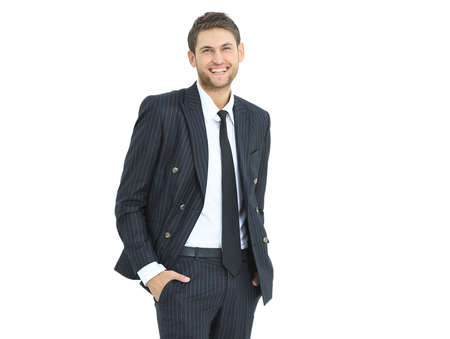 portrait of confident business man.