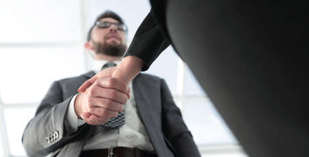 Business partnership meeting concept. Image businessmans handshaの写真素材