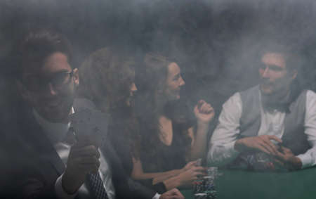 background image. game of poker.の写真素材