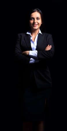 portrait of young business woman.