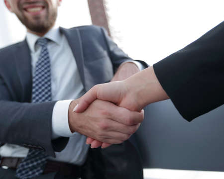 Business handshake ,congratulations or Partnership concept.の写真素材