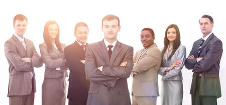 portrait of multiethnic business teamの写真素材