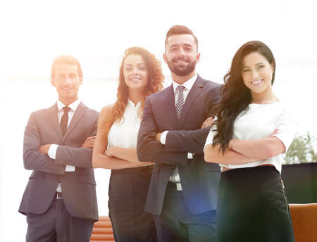 business team on office background.