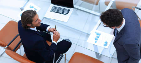 business colleagues in office
