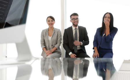Business team having meeting in the office.