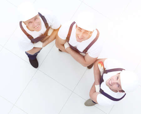 building, teamwork, partnership, gesture and peopleの写真素材