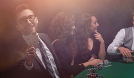 background image. game of poker.の写真素材