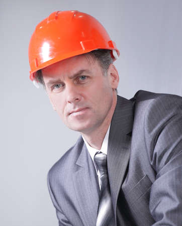 successful man is the architect working at the office.の写真素材