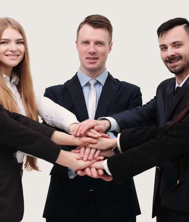 closeup.business team shows its unity