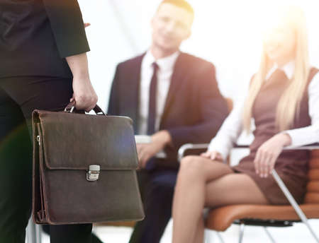 closeup of a lawyer suitable to customers.の写真素材