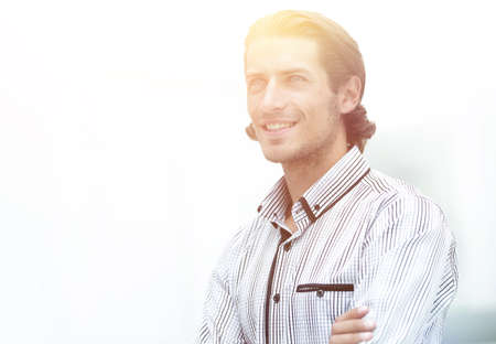 portrait of a successful young manの写真素材