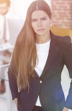 female Manager in the workplaceの写真素材