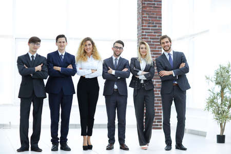 portrait of a professional business teamの写真素材