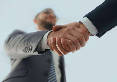 Effective negotiation with client. Business concept photo.の写真素材