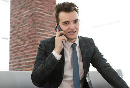 businessman working in creative officeの写真素材
