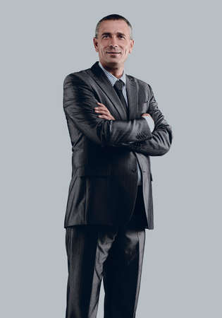 portrait of modern business manの写真素材