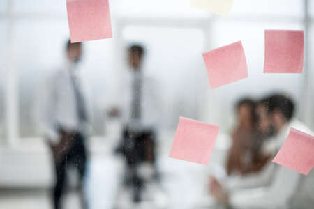 business background.blurry image of the officeの写真素材