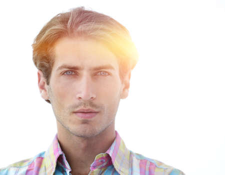 portrait of a confident modern man.の写真素材