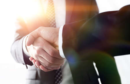Effective negotiation with client. Business concept photo.