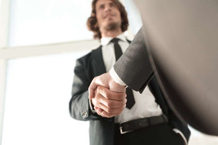 Effective negotiation with client. Business concept photo.の写真素材