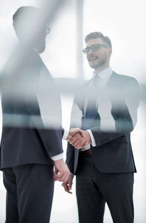 handshake is serious business partners
