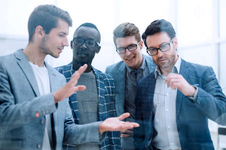 close up.business team new opportunitiesの写真素材