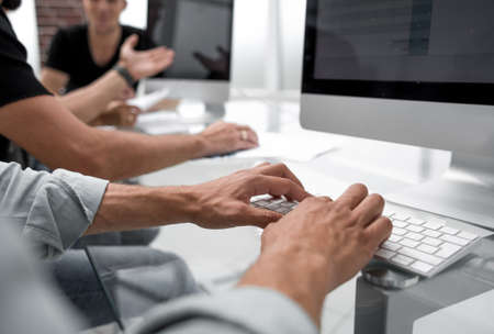 Report document laptop