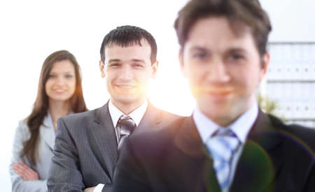 businessman and successful business team