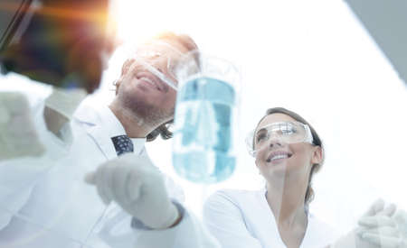 Group of students in the lab